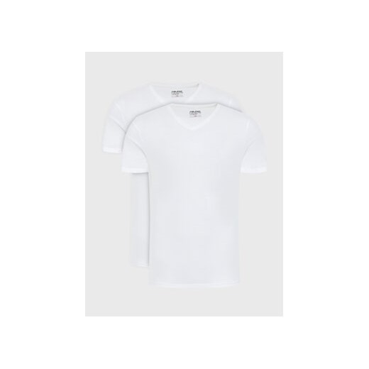 Blend Komplet 2 t-shirtów Bhdinton 701996 Biały Regular Fit ze sklepu MODIVO w kategorii T-shirty męskie - zdjęcie 170629568