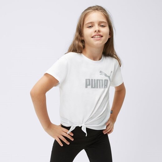 puma t-shirt ess+ logo knotted g 846956 02 Puma 164 promocja 50style.pl