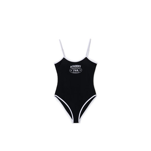 Cropp - Czarny strój kąpielowy z haftem - czarny ze sklepu Cropp w kategorii Stroje kąpielowe - zdjęcie 170630408