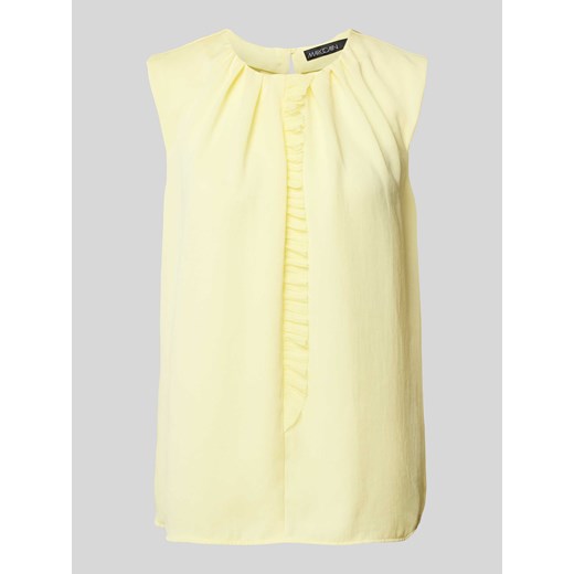 Top bluzkowy z marszczeniami ze sklepu Peek&Cloppenburg  w kategorii Bluzki damskie - zdjęcie 170634358