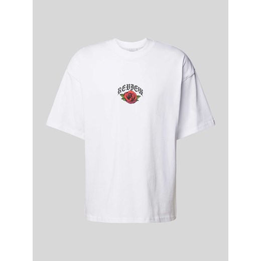 T-shirt z nadrukiem z logo i motywem ze sklepu Peek&Cloppenburg  w kategorii T-shirty męskie - zdjęcie 170634755