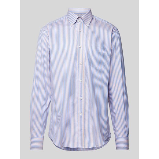 Koszula casualowa o kroju regular fit ze wzorem w paski model ‘OXFORD’ ze sklepu Peek&Cloppenburg  w kategorii Koszule męskie - zdjęcie 170634826