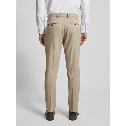 Spodnie do garnituru o kroju slim fit ze wzorem w paski model ‘PETER’ Selected Homme 54 Peek&Cloppenburg 