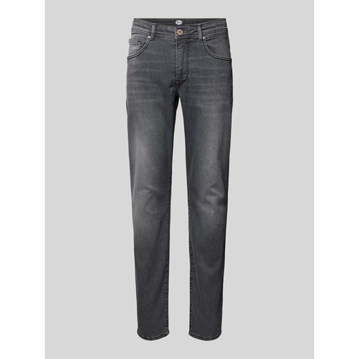 Jeansy o kroju slim fit z 5 kieszeniami ze sklepu Peek&Cloppenburg  w kategorii Jeansy męskie - zdjęcie 170634908