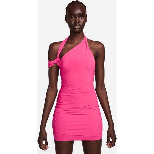 Warstwowa sukienka damska Nike x Jacquemus - Różowy ze sklepu Nike poland w kategorii Sukienki - zdjęcie 170635247
