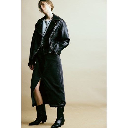 H & M - Spódnica dżinsowa - Czarny ze sklepu H&M w kategorii Spódnice - zdjęcie 170635308