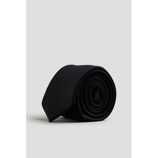 H & M - Krawat - Czarny ze sklepu H&M w kategorii Krawaty - zdjęcie 170635387