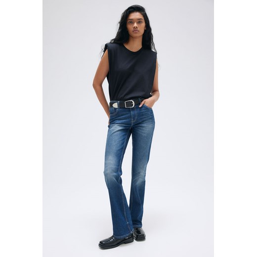 H & M - Bootcut Regular Jeans - Niebieski ze sklepu H&M w kategorii Jeansy damskie - zdjęcie 170636279