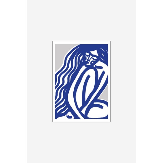 H & M - Treechild - The Silence (blue) - Niebieski ze sklepu H&M w kategorii Dekoracje ścienne - zdjęcie 170636685