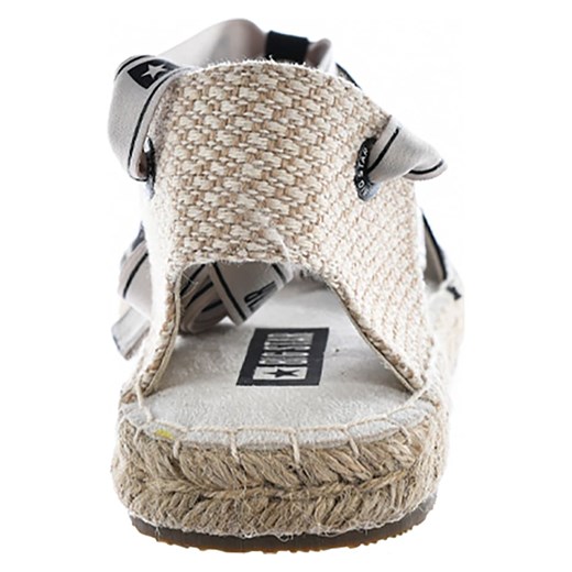 Espadryle damskie czarne BIG STAR casual z klamrą 