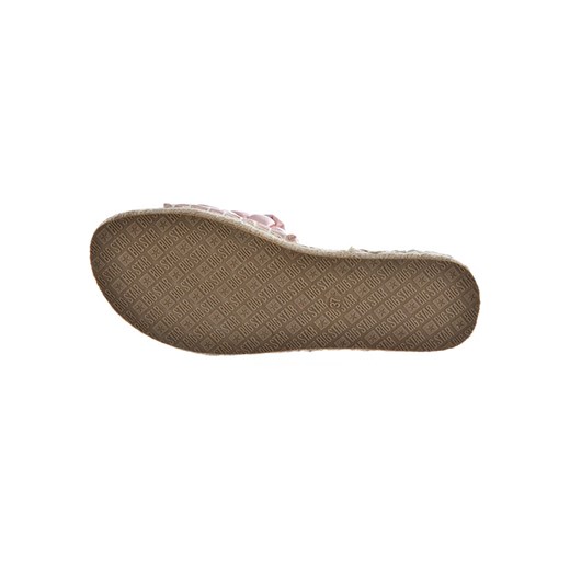 Klapki damskie BIG STAR różowe letnie bez zapięcia casual 