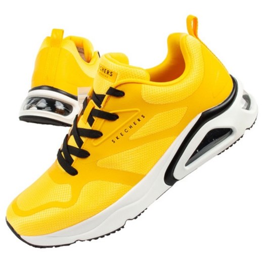 Buty Skechers Air Uno 183070/YEL żółte ze sklepu ButyModne.pl w kategorii Buty sportowe męskie - zdjęcie 170638057
