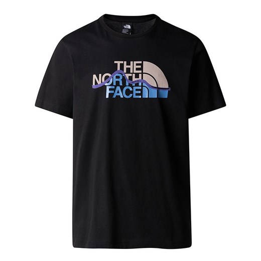 Koszulka The North Face Mountain Line 0A87NTJK31 - czarna ze sklepu streetstyle24.pl w kategorii T-shirty męskie - zdjęcie 170638818
