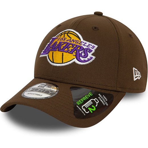Czapka z daszkiem Los Angeles Lakers NBA Repreve 9Forty New Era ze sklepu SPORT-SHOP.pl w kategorii Czapki z daszkiem męskie - zdjęcie 170638877