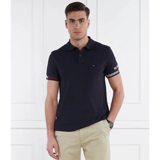 Tommy Hilfiger Polo FLAG CUFF | Slim Fit ze sklepu Gomez Fashion Store w kategorii T-shirty męskie - zdjęcie 170638937