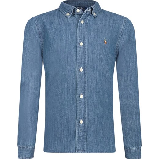POLO RALPH LAUREN Jeansowa koszula | Regular Fit ze sklepu Gomez Fashion Store w kategorii Koszule chłopięce - zdjęcie 170639409