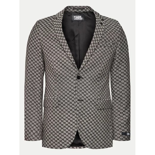 KARL LAGERFELD Marynarka 155200 542115 Czarny Slim Fit Karl Lagerfeld 52 MODIVO