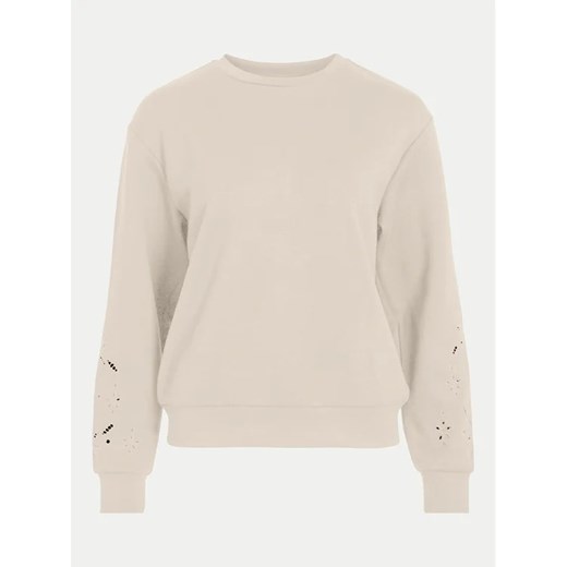 Vila Bluza Sif 14099158 Beżowy Regular Fit Vila S MODIVO