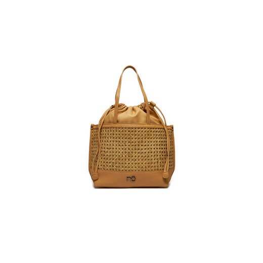 Nobo Torebka NBAG-K1710-C015 Beżowy ze sklepu MODIVO w kategorii Torby Shopper bag - zdjęcie 170640315