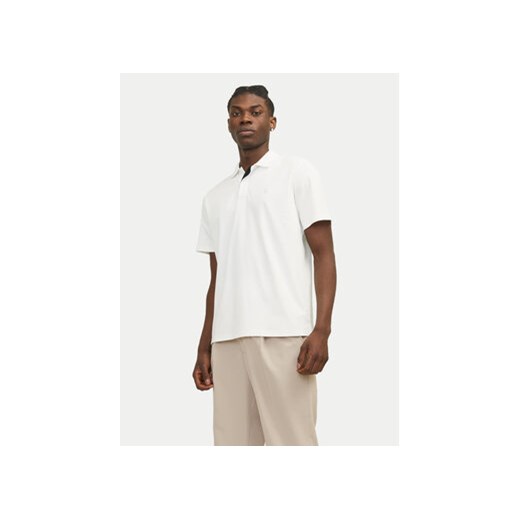 Jack&Jones Polo Crodney 12251180 Biały Regular Fit ze sklepu MODIVO w kategorii T-shirty męskie - zdjęcie 170640567