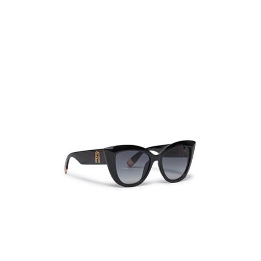Furla Okulary przeciwsłoneczne Sunglasses Sfu711 WD00090-BX2836-O6000-4401 Czarny ze sklepu MODIVO w kategorii Okulary przeciwsłoneczne damskie - zdjęcie 170640647
