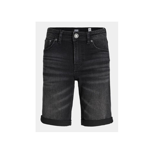Jack&Jones Szorty jeansowe Rick 12257394 Czarny Regular Fit ze sklepu MODIVO w kategorii Spodenki chłopięce - zdjęcie 170640765