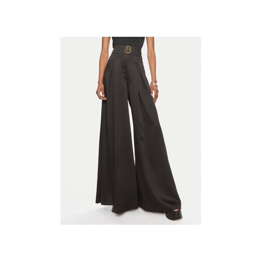 Babylon Spodnie materiałowe MF0605 Czarny Relaxed Fit ze sklepu MODIVO w kategorii Spodnie damskie - zdjęcie 170640838