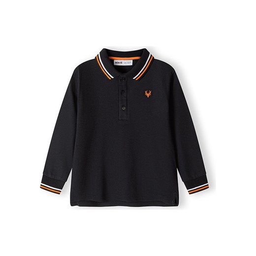 Minoti Koszulka polo w kolorze czarnym ze sklepu Limango Polska w kategorii T-shirty chłopięce - zdjęcie 170641805