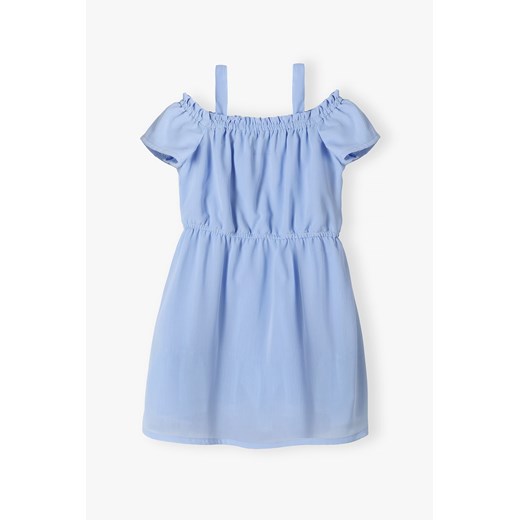 Niebieska sukienka hiszpanka dla dziewczynki Max & Mia By 5.10.15. 92 5.10.15