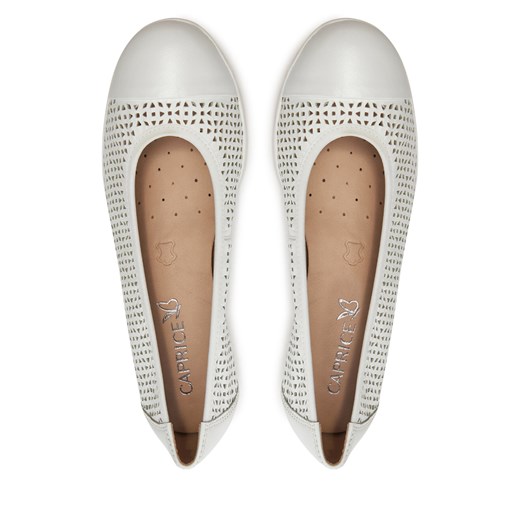 Baleriny Caprice 9-22151-42 White Softnap. 160 Caprice 40 eobuwie.pl