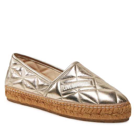 Espadryle LOVE MOSCHINO JA10582G0IIF0900 Platino Love Moschino 39 eobuwie.pl