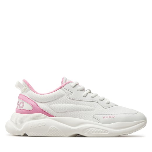 Sneakersy Hugo Leon Runn Cvpuw 50512717 Pink 664 ze sklepu eobuwie.pl w kategorii Buty sportowe damskie - zdjęcie 170643597