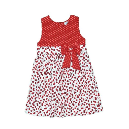 Deux ans de vacances Sukienka w kolorze czerwono-białym ze sklepu Limango Polska w kategorii Sukienki dziewczęce - zdjęcie 170644007