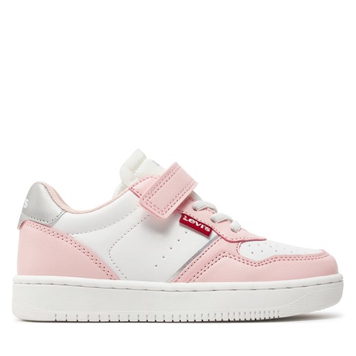 Sneakersy Levi's® VUNI0090S-0077 White Pink ze sklepu eobuwie.pl w kategorii Buty sportowe dziecięce - zdjęcie 170647287