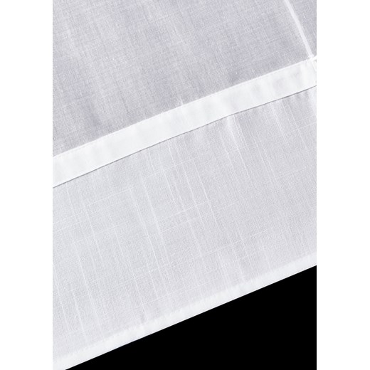 Roleta z wiązanymi troczkami z materiału w optyce lnu Wys./szer. 130/80 cm bonprix