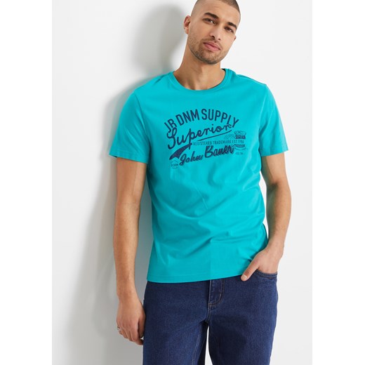 T-shirt (2 szt.) ze sklepu bonprix w kategorii T-shirty męskie - zdjęcie 170648509