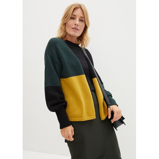 Sweter bez zapięcia oversized ze sklepu bonprix w kategorii Swetry damskie - zdjęcie 170650157