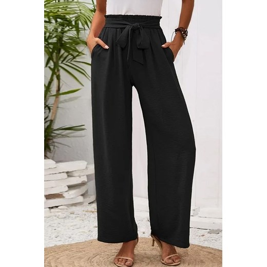 Spodnie STELERA BLACK ze sklepu Ivet Shop w kategorii Spodnie damskie - zdjęcie 170651779