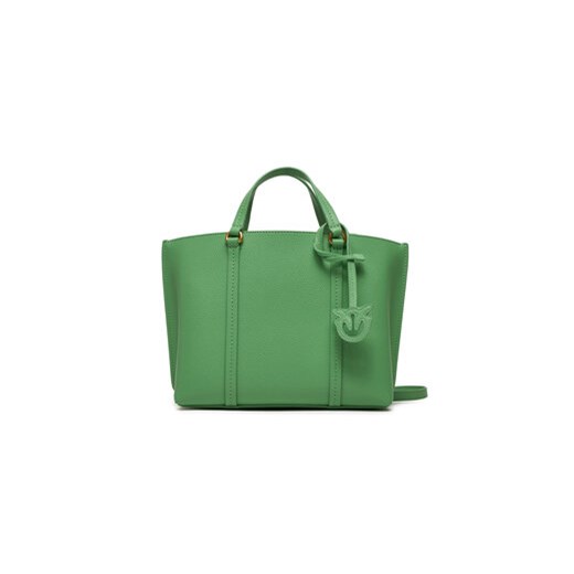 Pinko Torebka Carrie Shopper Classic PE 24 PLTT 102833 A1LF Zielony ze sklepu MODIVO w kategorii Torby Shopper bag - zdjęcie 170652349