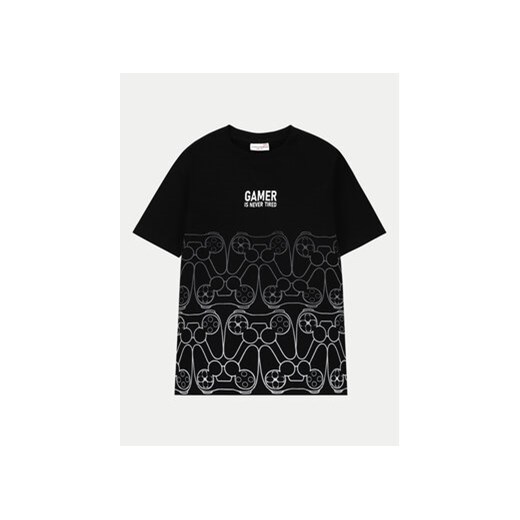 Coccodrillo T-Shirt WC4143201GBJ Czarny Regular Fit ze sklepu MODIVO w kategorii T-shirty chłopięce - zdjęcie 170652396