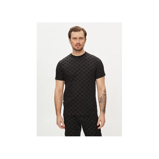 KARL LAGERFELD T-Shirt 755074 542251 Czarny Regular Fit ze sklepu MODIVO w kategorii T-shirty męskie - zdjęcie 170652489