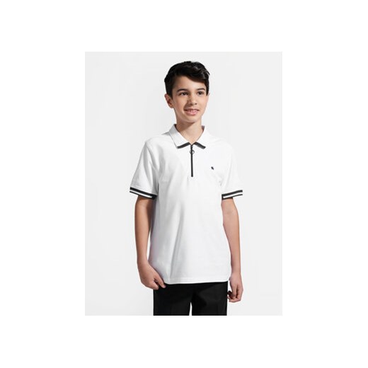 Coccodrillo Polo WC4143604EJB Biały Regular Fit ze sklepu MODIVO w kategorii T-shirty chłopięce - zdjęcie 170652567