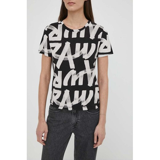 G-Star Raw t-shirt bawełniany damski kolor czarny XS ANSWEAR.com