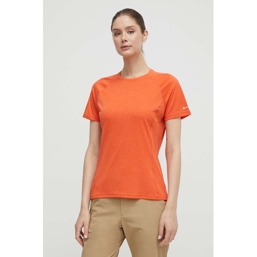 Montane t-shirt sportowy Dart kolor pomarańczowy FDTTS17 ze sklepu ANSWEAR.com w kategorii Bluzki damskie - zdjęcie 170657217