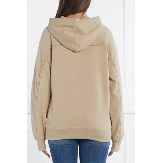 Bluza damska beżowa Guess z bawełny