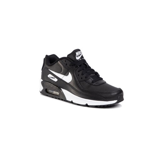 Nike Sneakersy Air Max 90 Ltr (GS) CD6864 010 Czarny ze sklepu MODIVO w kategorii Buty sportowe damskie - zdjęcie 170659585