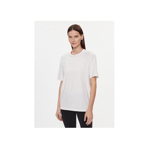 Calvin Klein Underwear T-Shirt 000QS7069E Biały Relaxed Fit ze sklepu MODIVO w kategorii Bluzki damskie - zdjęcie 170659596