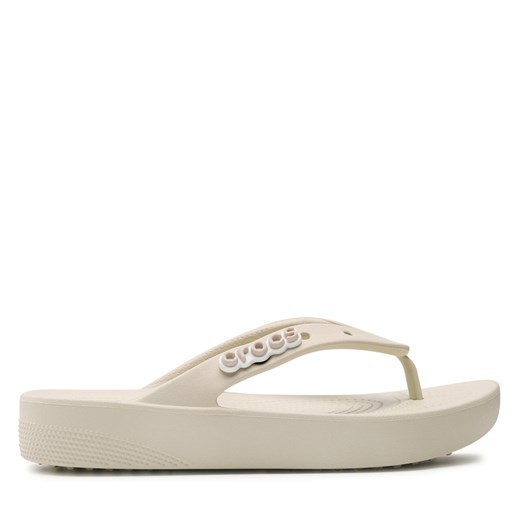 Japonki Crocs Classic Platform Flip W 207714 Bone Crocs 37.5 eobuwie.pl