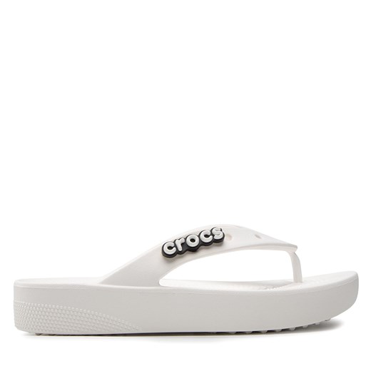 Japonki Crocs Classic Platform Flip W 207714 White Crocs 38.5 eobuwie.pl