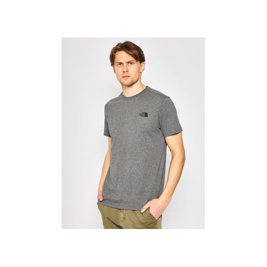 The North Face T-Shirt Simple Dome Tee NF0A2TX5 Szary Regular Fit The North Face S MODIVO